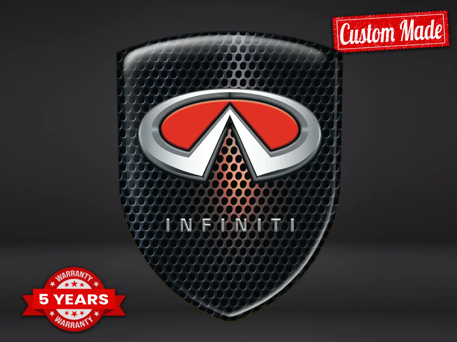 Infiniti Auto Fensteraufkleber Solide Professionell Max Muster